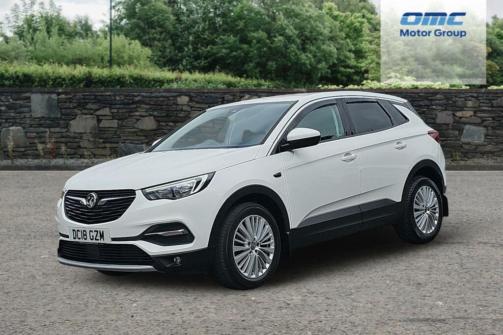 Vauxhall Grandland X 1.2 Turbo Sport Nav White #2