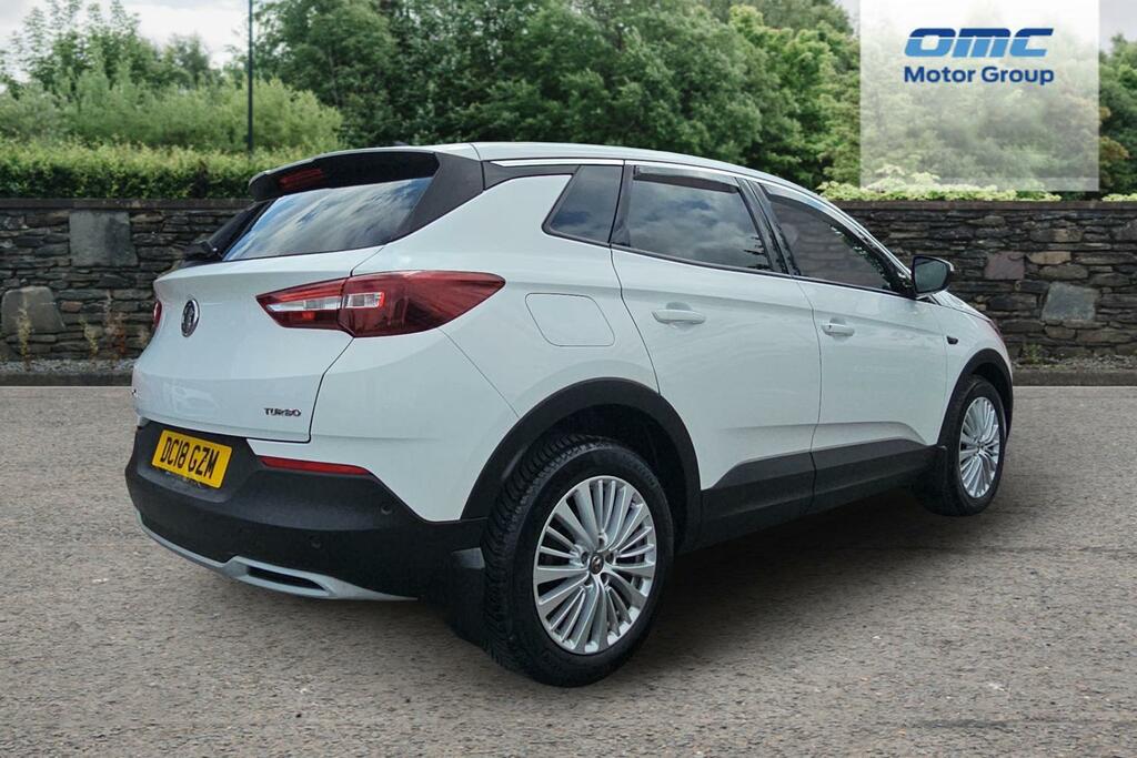 Vauxhall Grandland X 1.2 Turbo Sport Nav White #4