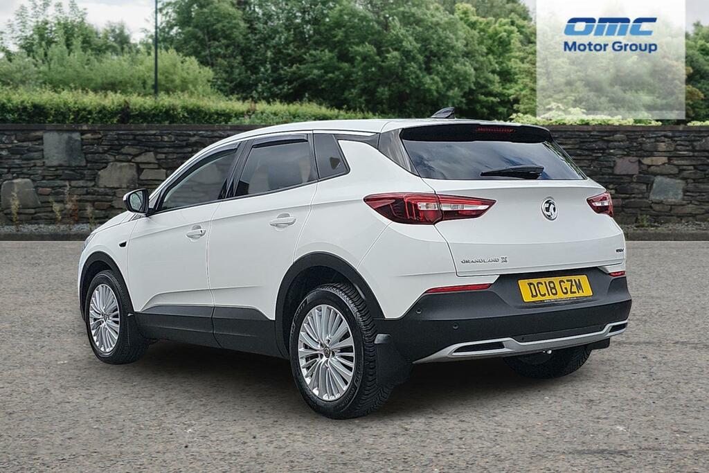 Vauxhall Grandland X 1.2 Turbo Sport Nav White #3