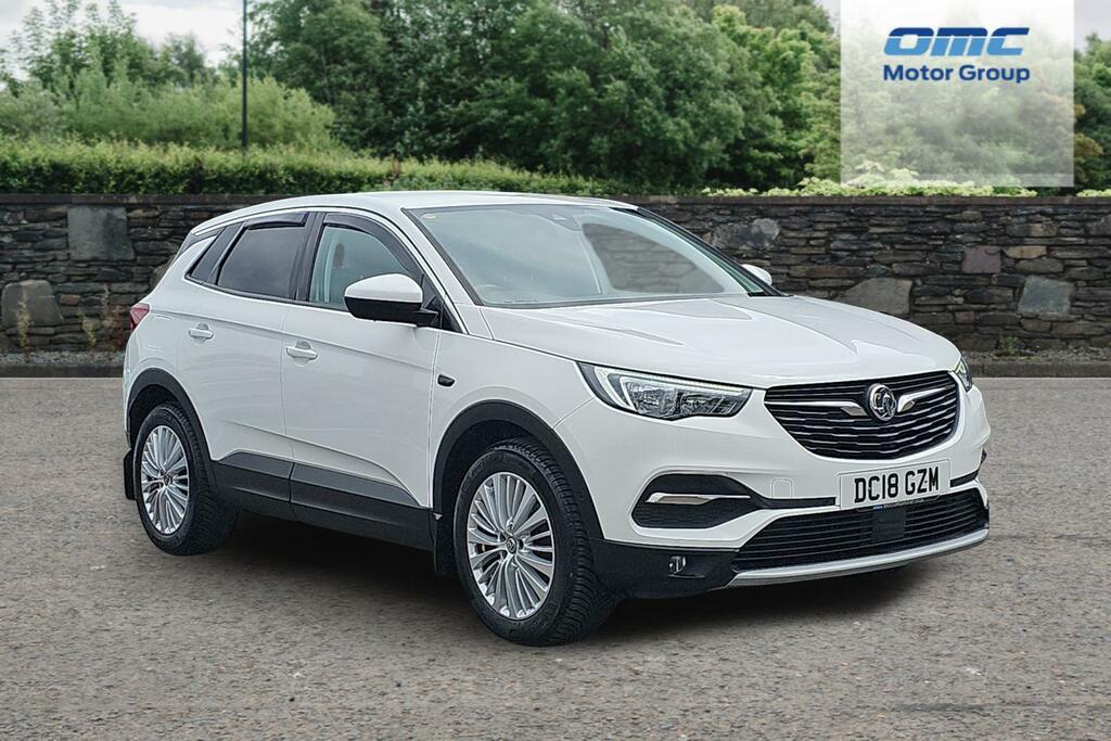 Vauxhall Grandland X 1.2 Turbo Sport Nav White