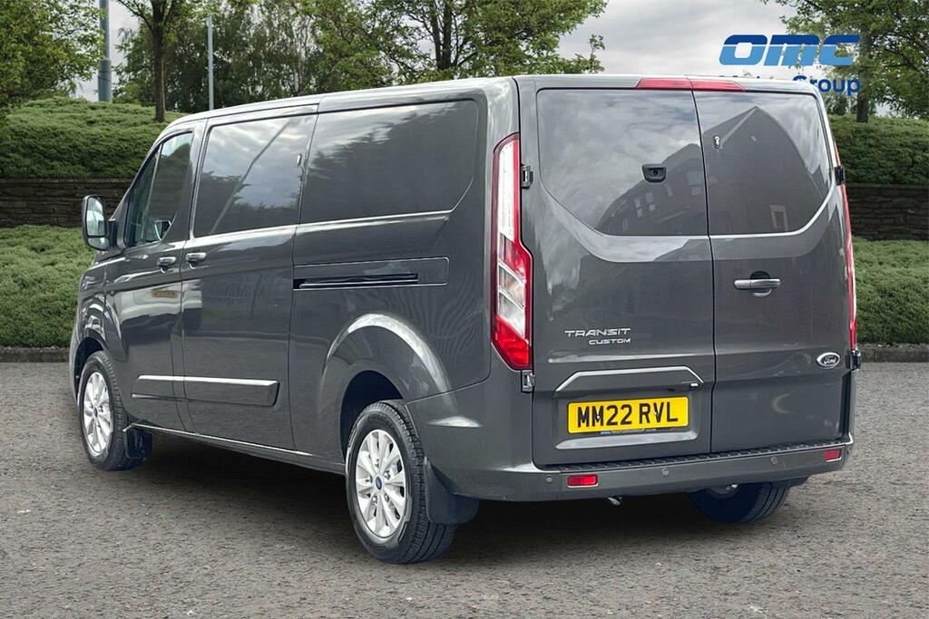 Ford Transit Custom 2.0 Ecoblue 130Ps Low Roof Limited Van MM22RVL Grey #3