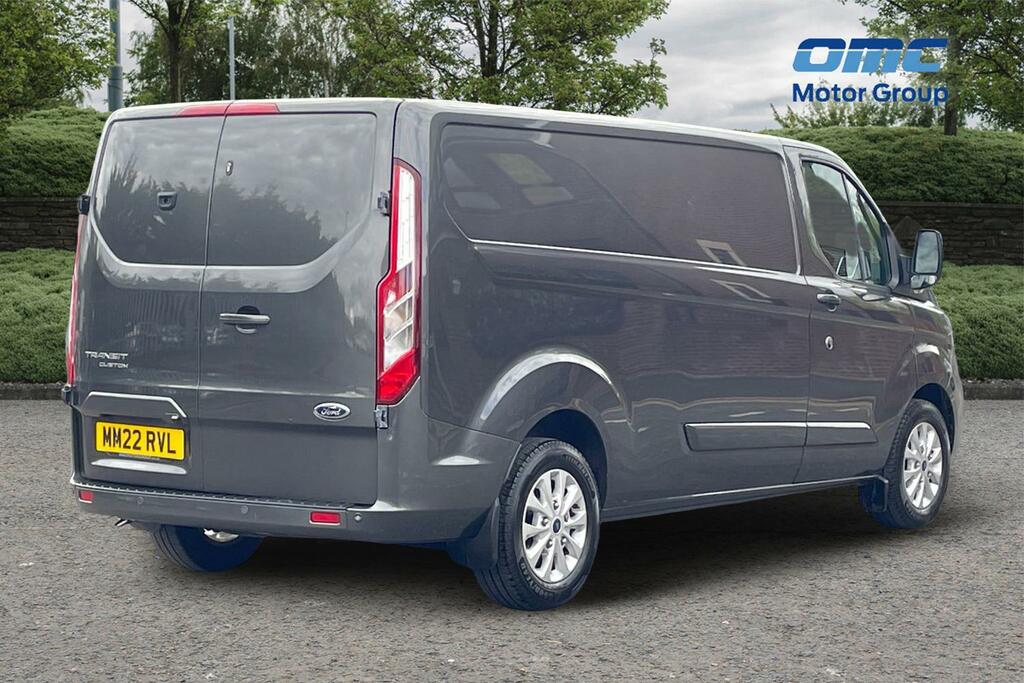 Ford Transit Custom 2.0 Ecoblue 130Ps Low Roof Limited Van MM22RVL Grey #4