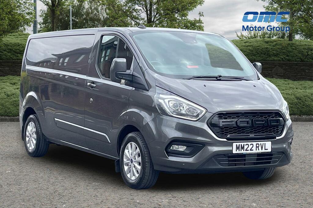 Ford Transit Custom 2.0 Ecoblue 130Ps Low Roof Limited Van MM22RVL Grey #2