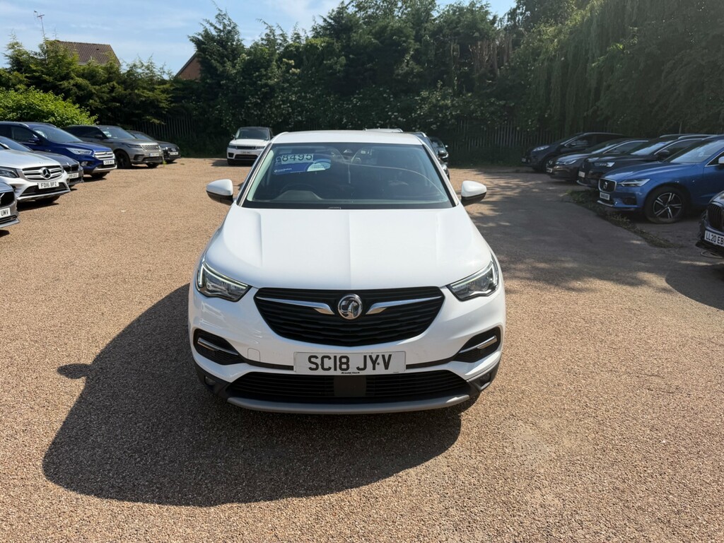 Vauxhall Grandland X Sport Nav Ss White