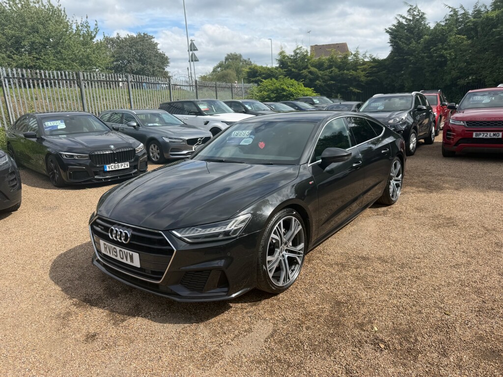Audi A7 Sportback Tdi Quattro S Line RV19OVW Grey #2