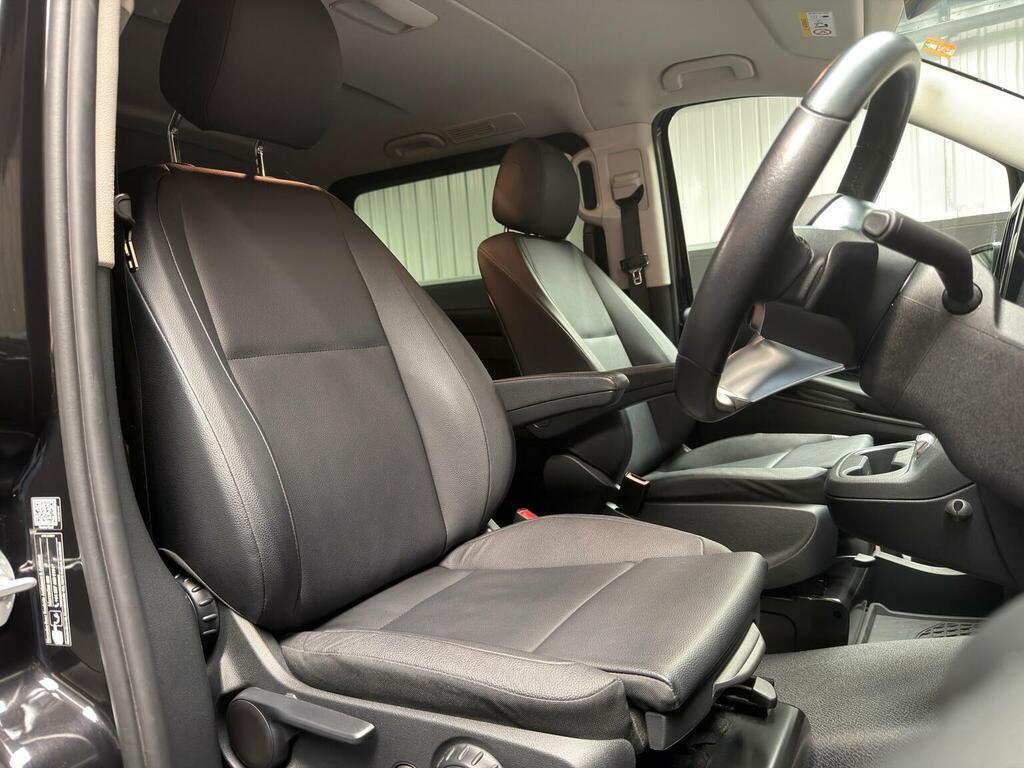 Mercedes-Benz Vito 2.0 119 Cdi Select Crew Van G-tronic Rwd L2 Euro 6 LP74CNJ Black #2