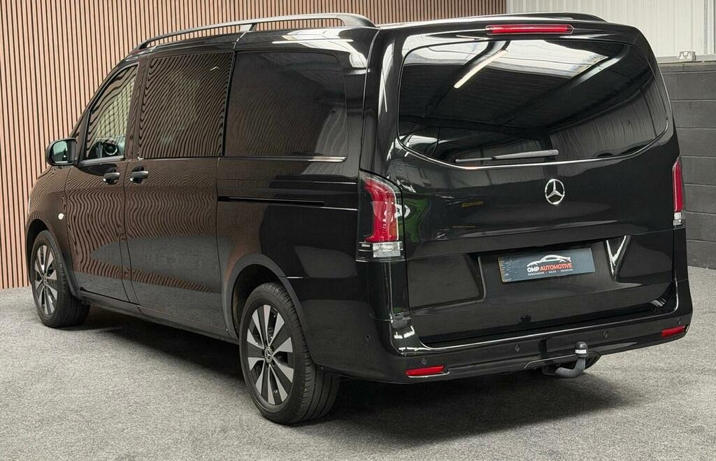 Mercedes-Benz Vito 2.0 119 Cdi Select Crew Van G-tronic Rwd L2 Euro 6 LP74CNJ Black #4