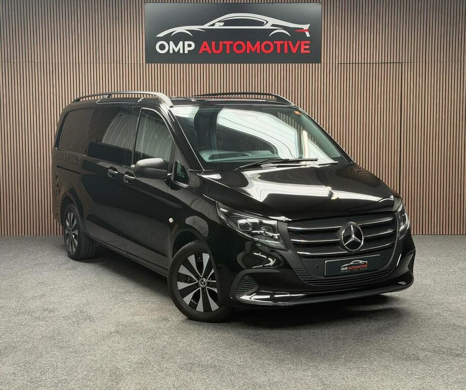 Mercedes-Benz Vito 2.0 119 Cdi Select Crew Van G-tronic Rwd L2 Euro 6 LP74CNJ Black
