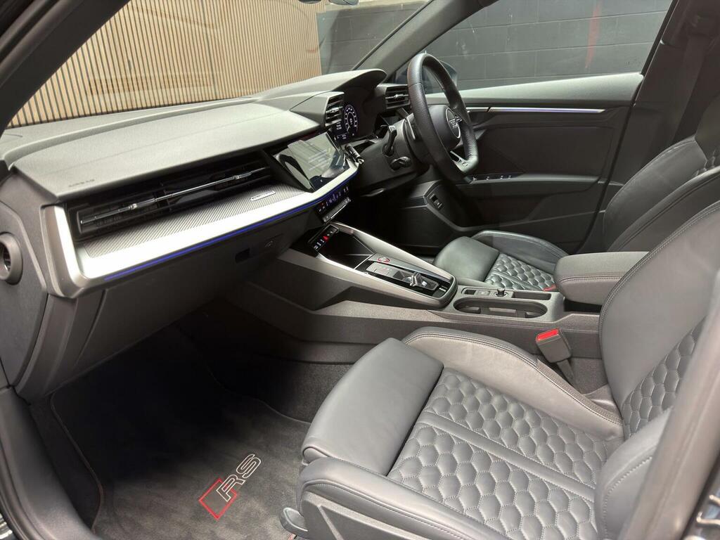 Audi RS3 Rs 3 Saloon Carbon Black 400 Ps S Tronic Blue #23
