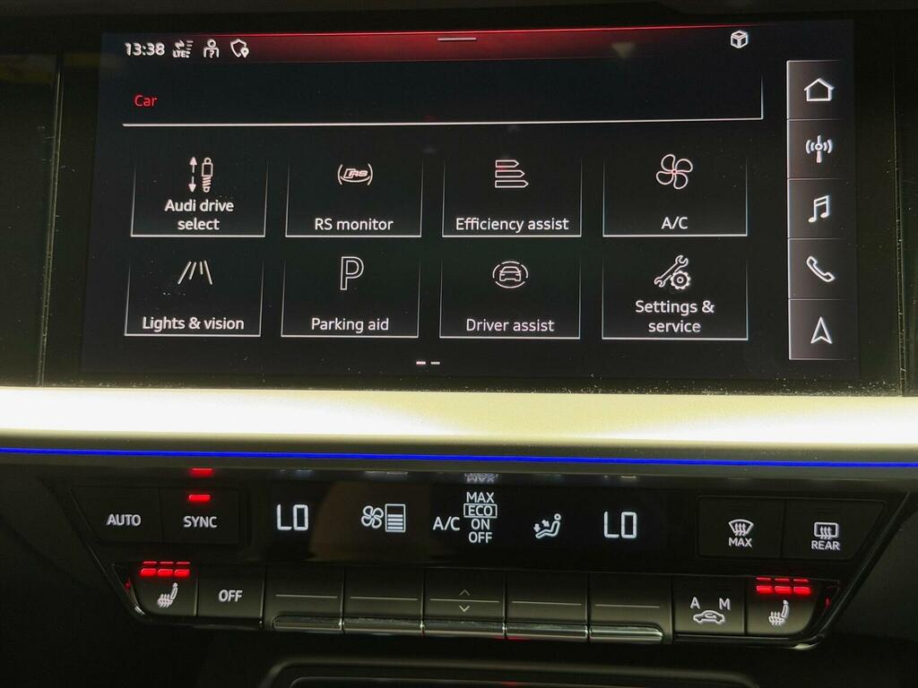Audi RS3 Rs 3 Saloon Carbon Black 400 Ps S Tronic Blue #43