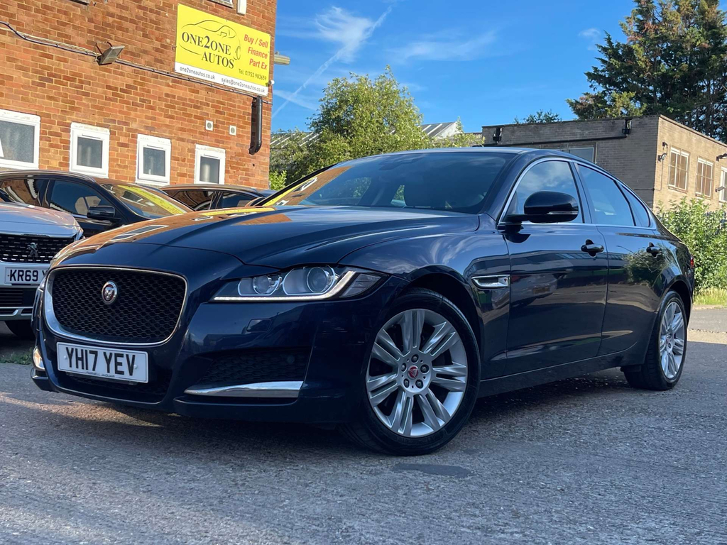 Jaguar XF Prestige Saloon Euro 6 Ss Blue #2