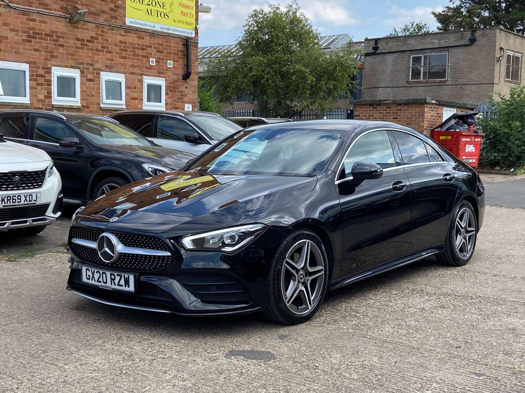 Mercedes-Benz CLA Class Amg Line White #8