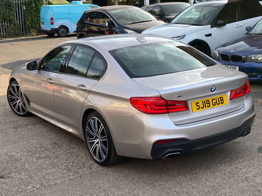 BMW 5 Series 540I Gpf M Sport Saloon Xdrive Euro 6 Silver #4