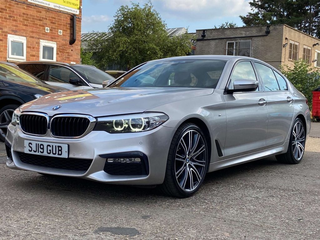 BMW 5 Series Saloon 3.0 Blue #66