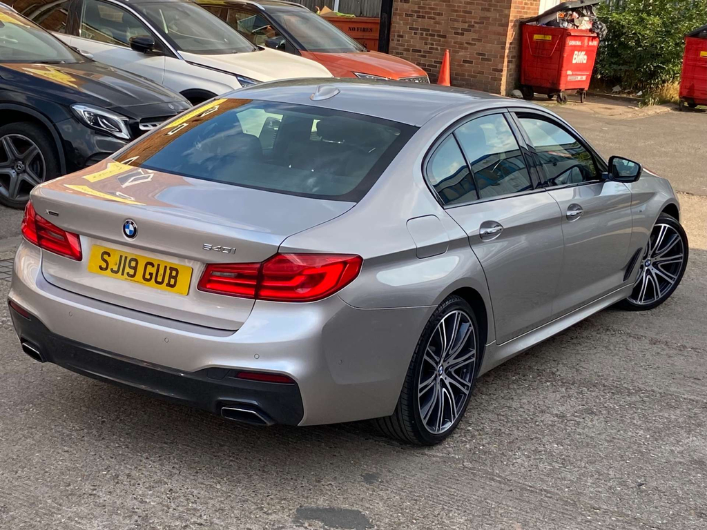 BMW 5 Series 540I Gpf M Sport Saloon Xdrive Euro 6 Silver #3