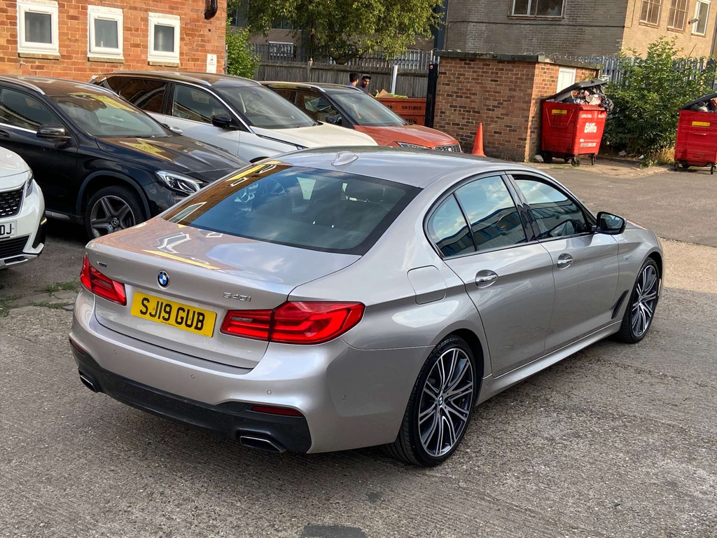 BMW 5 Series Saloon 3.0 Blue #63
