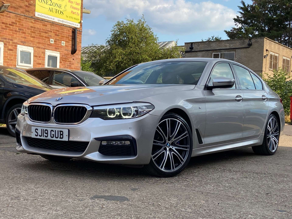 BMW 5 Series 540I Gpf M Sport Saloon Xdrive Euro 6 Silver #2