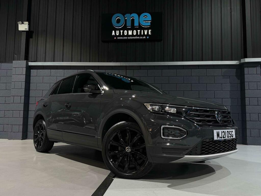 Volkswagen T-Roc 1.5 Tsi Evo Black Edition Dsg Euro 6 Ss Grey
