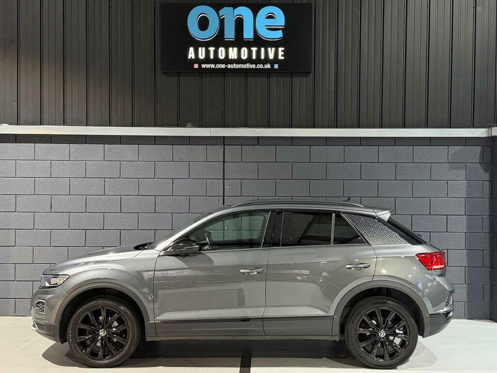 Volkswagen T-Roc 1.5 Tsi Evo Black Edition Dsg Euro 6 Ss VK21ZYM Grey #3