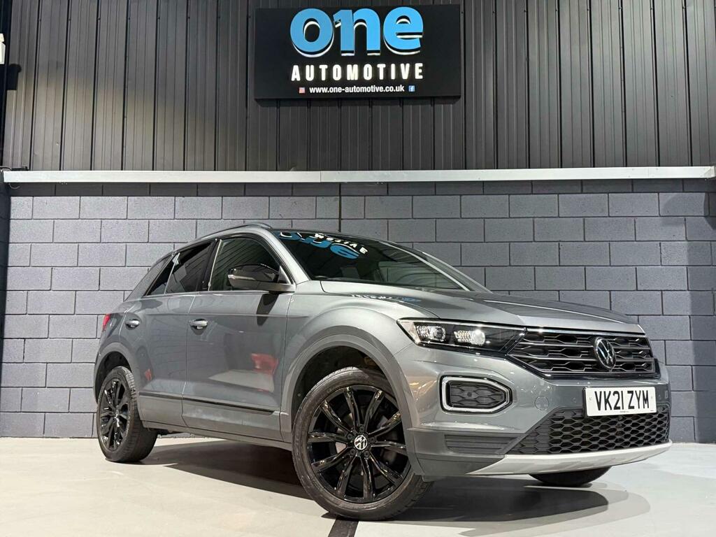 Volkswagen T-Roc 1.5 Tsi Evo Black Edition Dsg Euro 6 Ss Grey