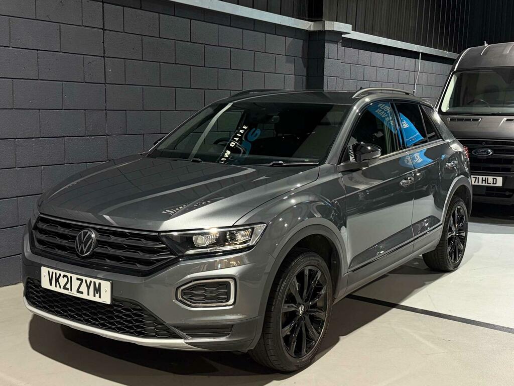 Volkswagen T-Roc 1.5 Tsi Evo Black Edition Dsg Euro 6 Ss VK21ZYM Grey #2