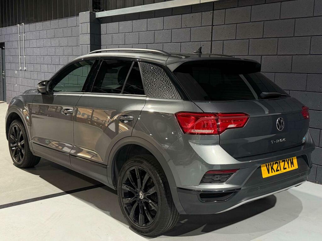 Volkswagen T-Roc 1.5 Tsi Evo Black Edition Dsg Euro 6 Ss VK21ZYM Grey #4