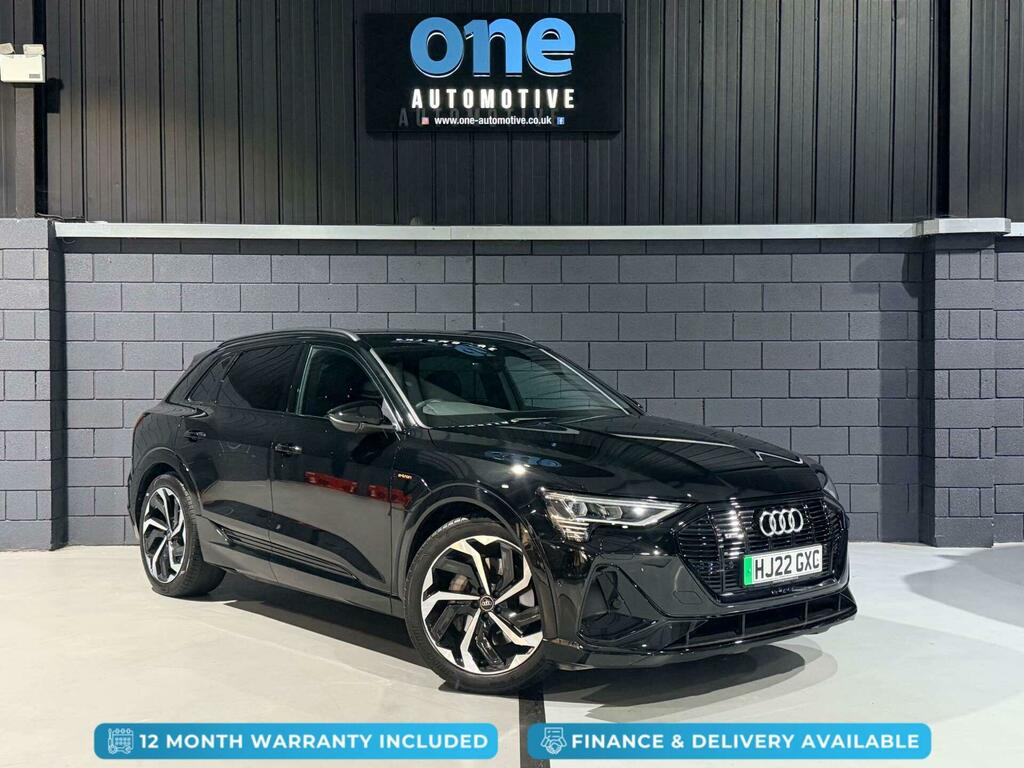 Audi E-tron Black Edition Black