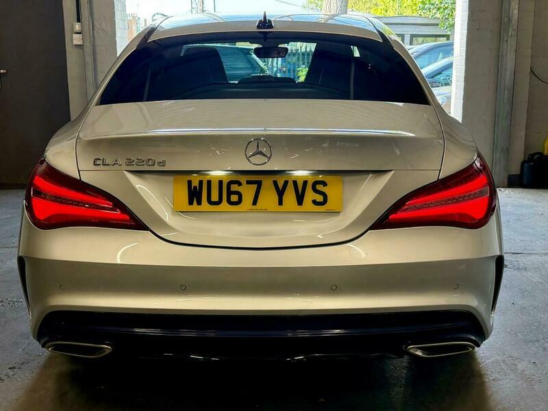Mercedes-Benz CLA Class 2.1 Cla220d Amg Line Silver #5