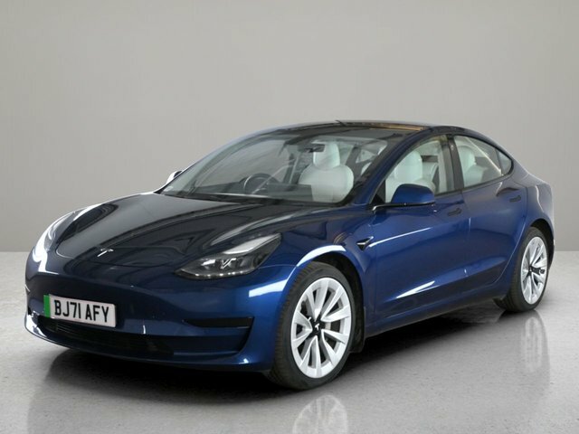 Tesla Model 3 Standard Range Plus Saloon Rwd BJ71AFY Blue #2