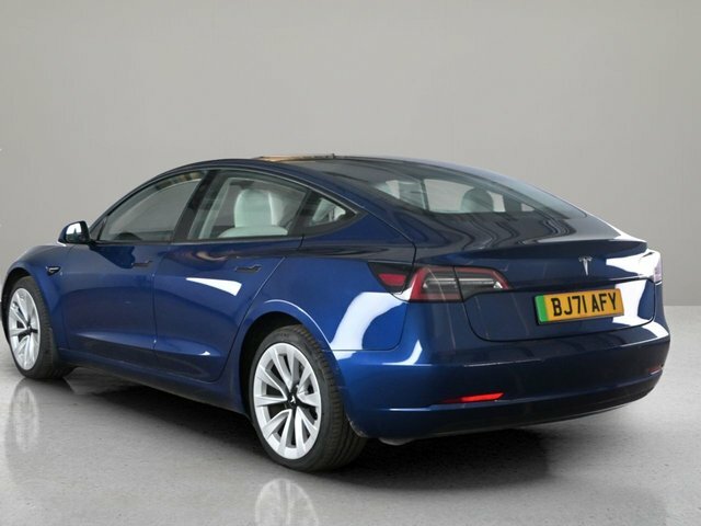 Tesla Model 3 Standard Range Plus Saloon Rwd BJ71AFY Blue #4