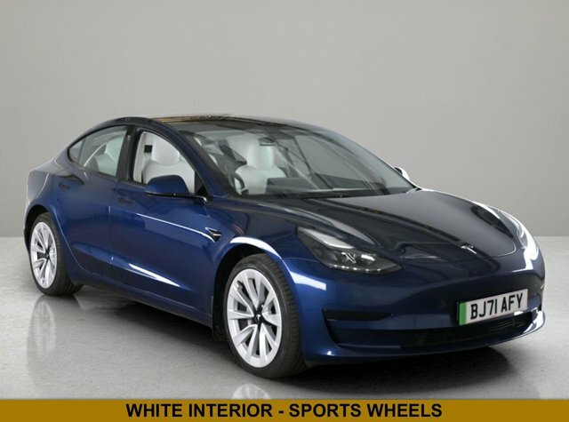Tesla Model 3 Standard Range Plus Saloon Rwd Blue