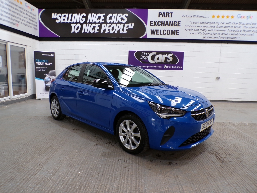 Vauxhall Corsa 1.2 Se SC21FBF Blue