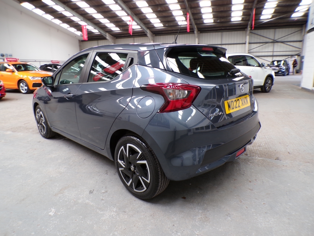 Nissan Micra 1.0 Ig-t Acenta MD22XKN Grey #4