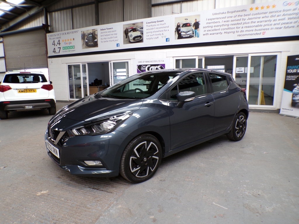 Nissan Micra 1.0 Ig-t Acenta MD22XKN Grey #2