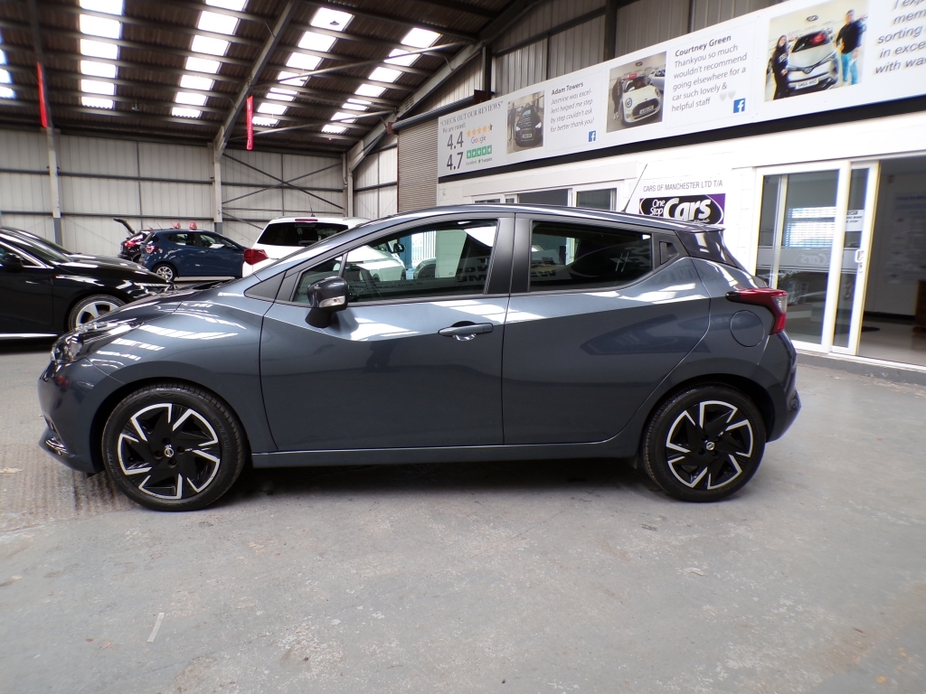 Nissan Micra 1.0 Ig-t Acenta MD22XKN Grey #3