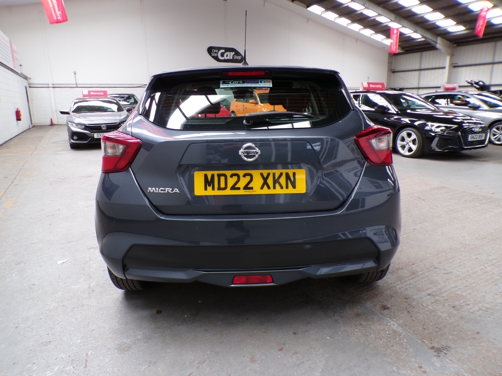 Nissan Micra 1.0 Ig-t Acenta MD22XKN Grey #5