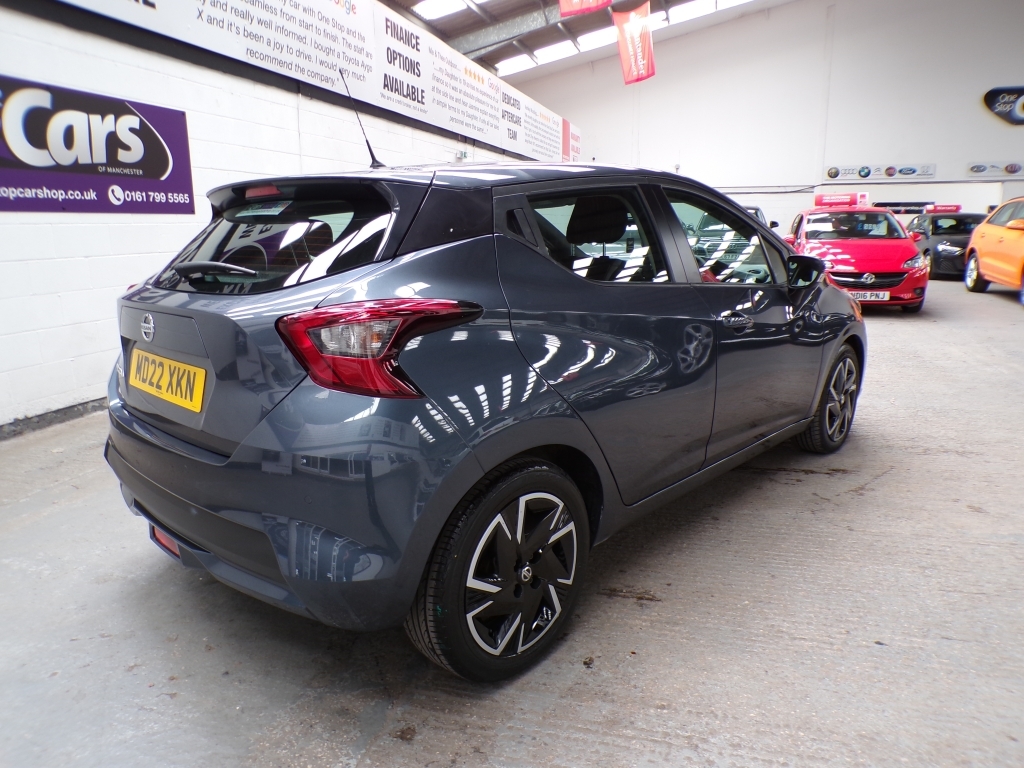 Nissan Micra 1.0 Ig-t Acenta MD22XKN Grey #6