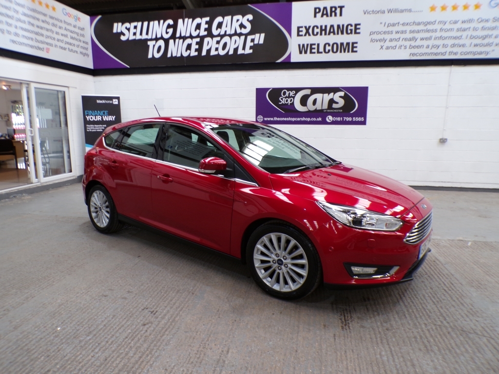 Ford Focus 1.5 Titanium X Tdci EO67BHZ Red