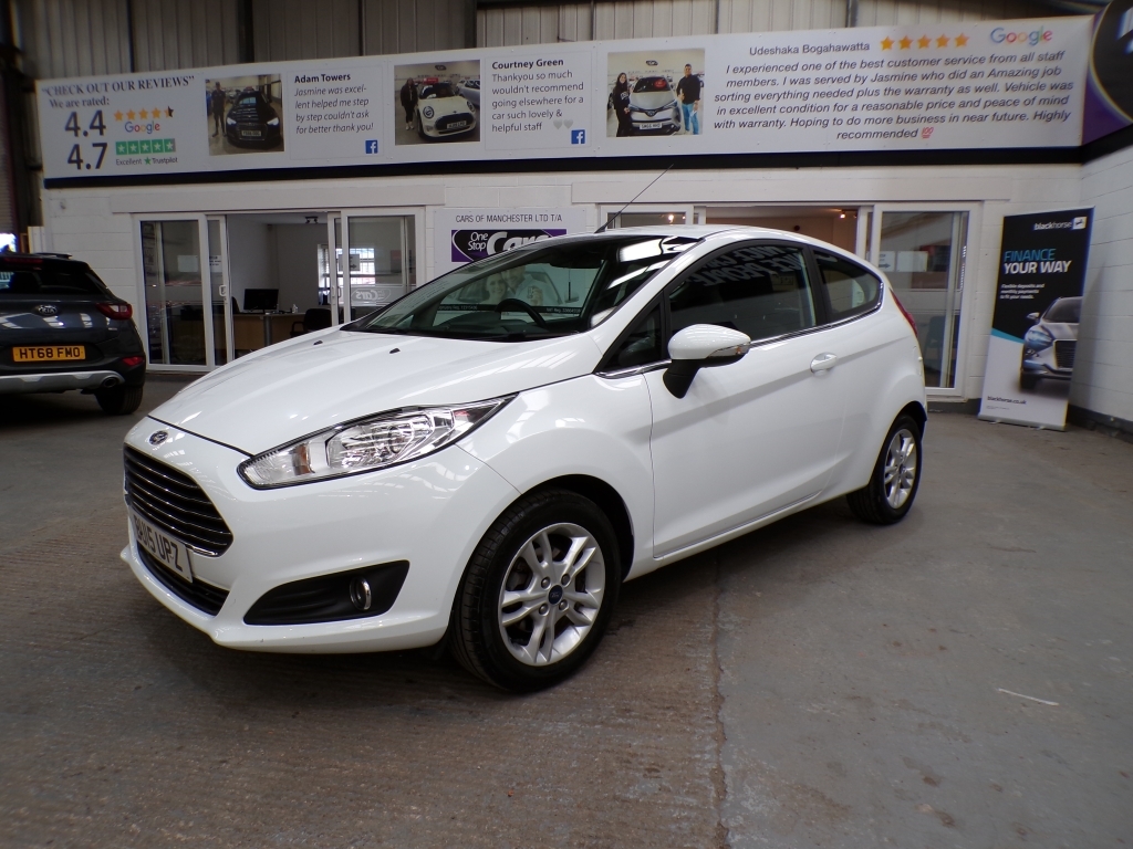 Ford Fiesta 1.2 Zetec White #3