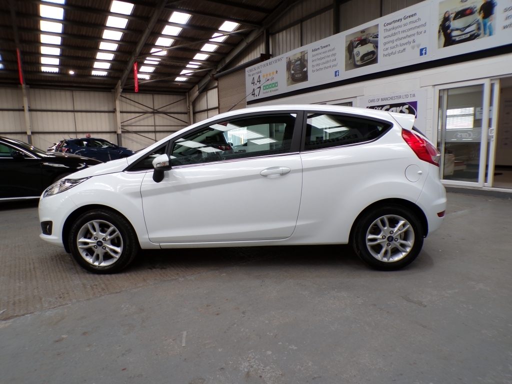 Ford Fiesta 1.2 Zetec White #4