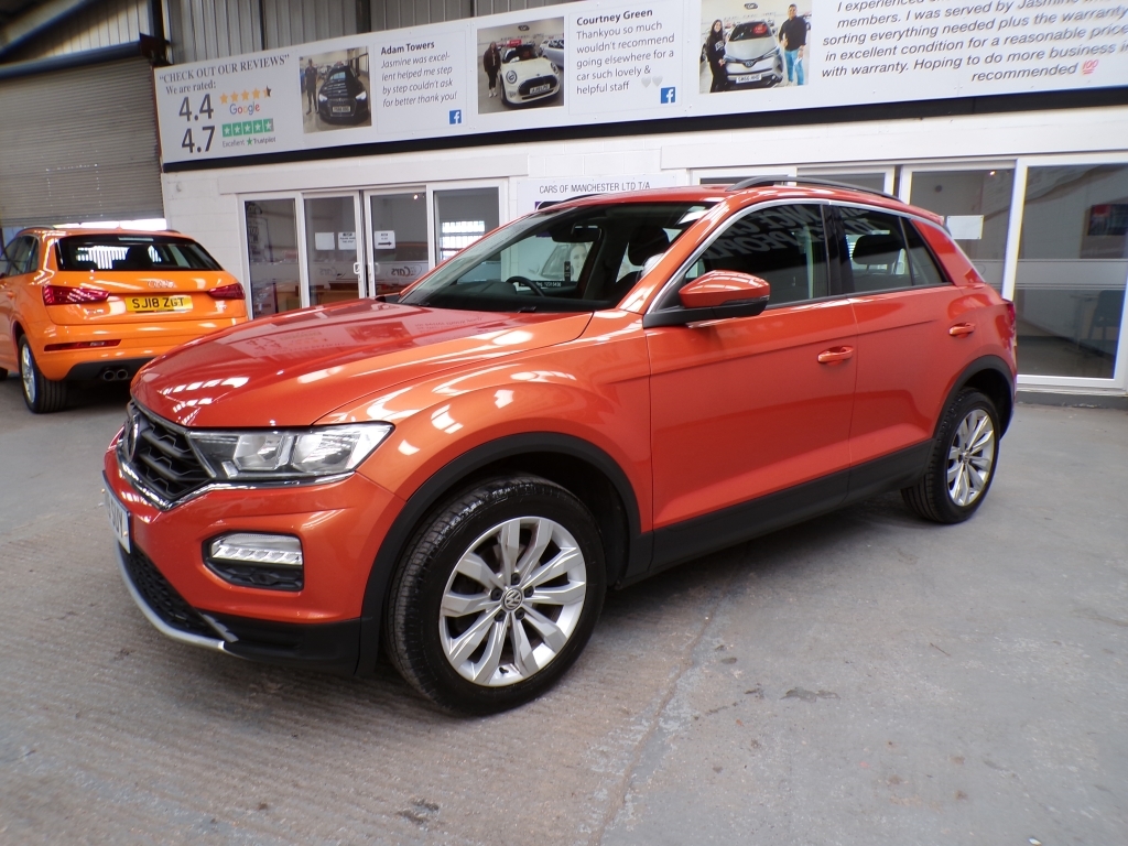 Volkswagen T-Roc 1.0 Se Tsi Orange #2
