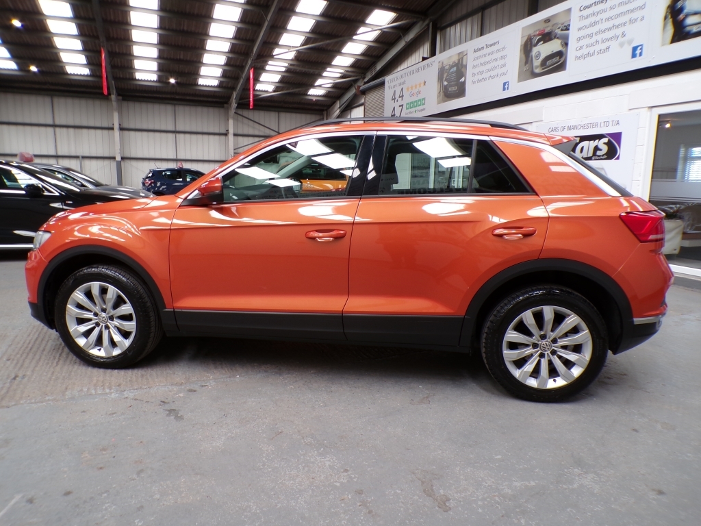 Volkswagen T-Roc 1.0 Se Tsi Orange #3