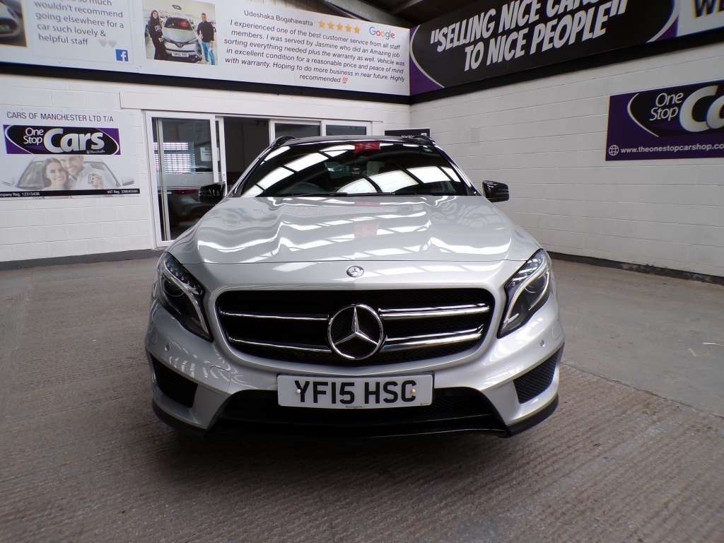 Mercedes-Benz GLA Class 2.1 Gla220 Cdi 4Matic Amg Line Premium Plus YF15HSC Silver #2