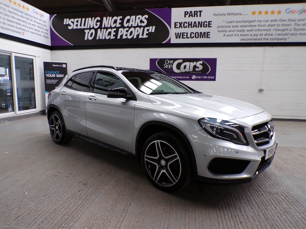 Mercedes-Benz GLA Class 2.1 Gla220 Cdi 4Matic Amg Line Premium Plus Silver