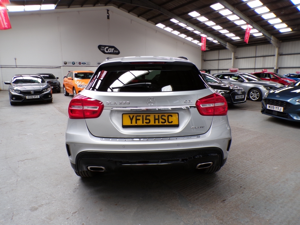 Mercedes-Benz GLA Class 2.1 Gla220 Cdi 4Matic Amg Line Premium Plus YF15HSC Silver #6