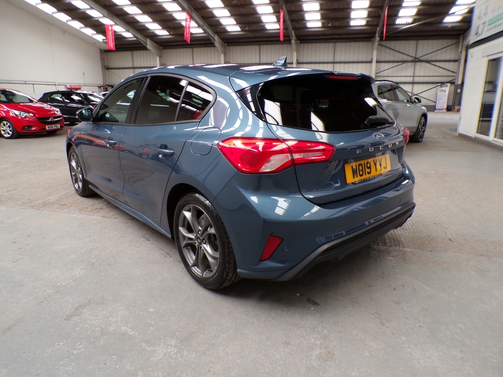 Ford Focus 1.5 St-line Tdci WO19YYJ Blue #5