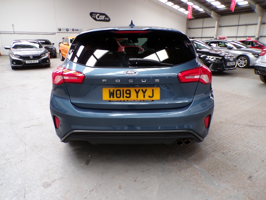Ford Focus 1.5 St-line Tdci WO19YYJ Blue #6