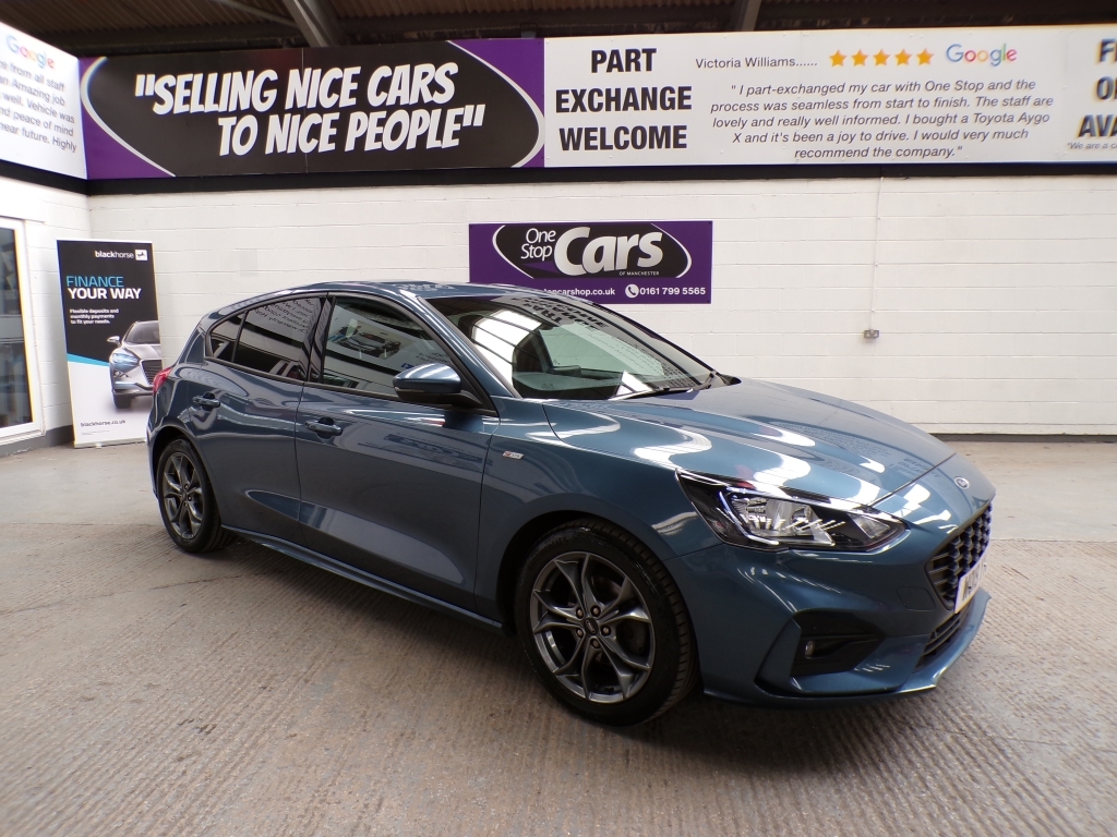 Ford Focus 1.5 St-line Tdci Blue