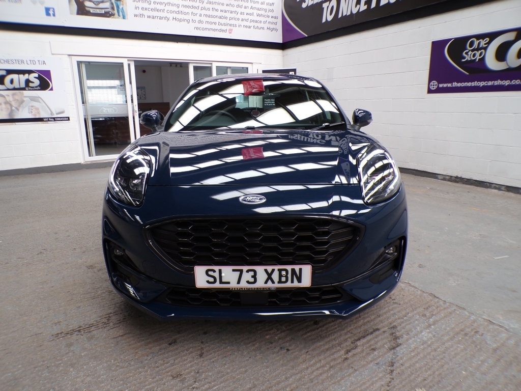 Ford Puma 1.0 St-line Mhev SL73XBN Blue