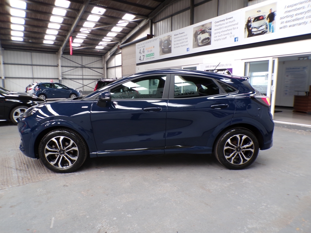 Ford Puma 1.0 St-line Mhev SL73XBN Blue #3